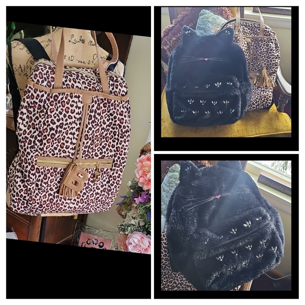 Two Backpacks 🖤🤎 - Picture 1 of 17